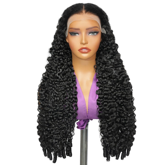 Burmese Deep Curly Wig (Frontal)